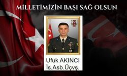 Pençe-Kaplan operasyonu bölgesinde şehit oldu