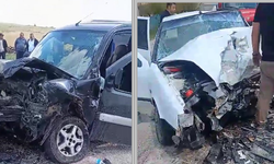 Kavşakta 2 otomobil çarpıştı: 1 ölü, 1 yaralı
