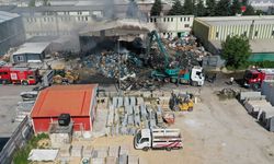 Eskişehir'deki büyük yangın sekiz saatte söndürülebildi
