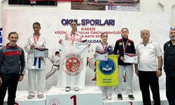 Eskişehirli Karateci Doğa Açıkgöz, Türkiye 3'üncüsü Oldu