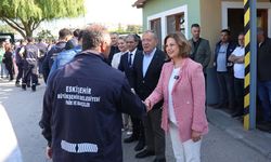 Başkan Ayşe Ünlüce Personelle Bayramlaştı