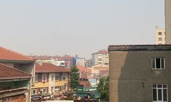 Bilecik'te süren yangının dumanı Eskişehir'e ulaştı