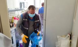 Emekli doktorun çöp eve dönen dairesi temizlendi