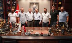 Açıkbaş ve Ekmen’den Başkan Ataç’a ziyaret