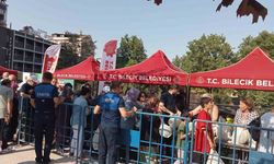 50 ton bedava karpuz dağıttılar