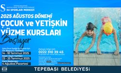 Ağustos dönemi için yüzme kursu kayıtları başlıyor