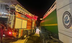 Bilecik'teki yangına Büyükşehir ekiplerinden müdahale