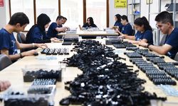İlk 6 ayda 800 bin parça monte ettiler
