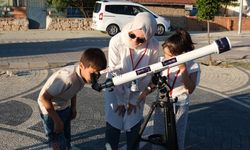 Mahmudiye’de gökyüzü şöleni