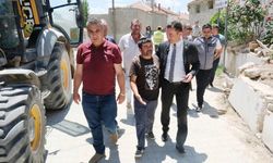 Zey mahallesinde sokaklar yenileniyor
