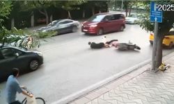 Eskişehir'de ilginç kaza