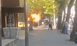 Elektrik panosu patlayınca yangın çıktı