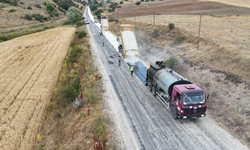 Eskişehir kırsalında yol seferberliği