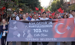 103’üncü yıl coşkusu Tepebaşı’nda yaşandı
