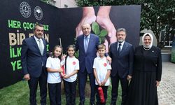 Ayşen Gürcan, Cumhurbaşkanı Erdoğan ile eğitim açılışına katıldı