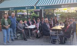 Bulvar Çibörek gazileri ağırladı