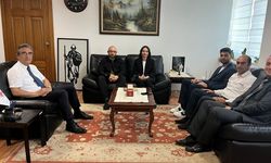 İnisiyatif Merkezi Derneğinden Tepebaşı Kaymakamına ziyaret
