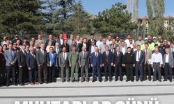 Vali Aksoy muhtarların Muhtarlar Günü'nü kutladı