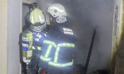 Bilecik'te metruk bina yangın