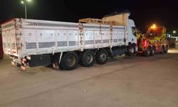 Kamyon çekiciye arkadan çarptı, 1 ölü