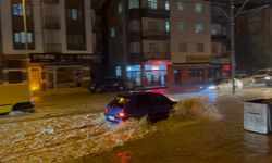 Eskişehir'i sel bastı