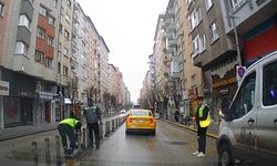 Atatürk Caddesi'ndeki bazı noktalarda dubalar kaldırıldı