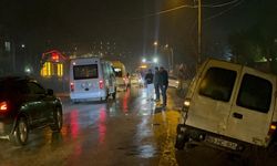 Aynı caddede aynı gün 4 ayrı kaza yaşandı