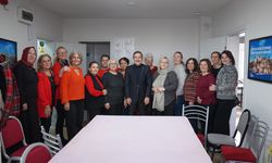 Başkan Ataç Belde Evi Kursiyerleri İle Buluştu