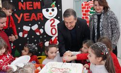 Başkan Ataç Ve Minikler Yeni Yılı Birlikte Kutladı