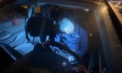 Direksiyon başında sızan sürücü kaza yaptı