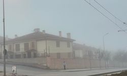 Eskişehir'de bugün sis hakim oldu