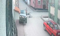 Eskişehir'deki kazada iki kişi havada takla attı