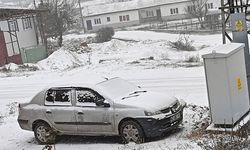 Eskişehir'in kırsalı beyaza büründü