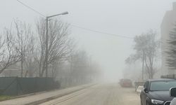 Eskişehir'in yüksek kesimlerinde sis etkili oldu