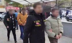 Kilitli motosikleti çalan 2 şüpheli yakalandı