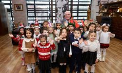 Miniklerden Başkan Kurt’a Yeni Yıl Ziyareti