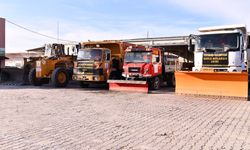 Tepebaşı belediyesi karla mücadeleye hazır