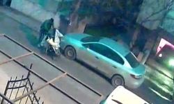 Bebek arabasıyla hırsızlık kamerada