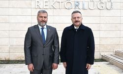 Eskişehir Valisi Aksoy’dan rektöre veda ziyareti