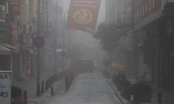 Eskişehirliler pazar sabahına sisle uyandı