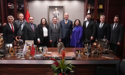 Hacı Bektaş Veli Anadolu Kültür Vakfı’ndan Başkan Ataç’a Ziyaret