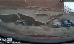 Otoparkta yaşanan facianın görüntüleri ortaya çıktı