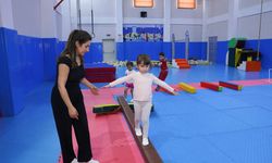 Tepebaşı’nda çocuklar jimnastik ile gelişiyor