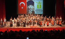 Tepebaşı’nın çocukları 10. yılında 52. konserle sahne aldı