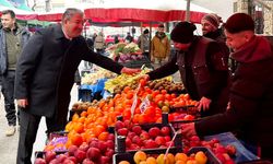 Yeni vali, pazarcı esnafıyla buluştu