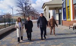 Sinan Aydın'dan eğitim yatırımlarına yerinde inceleme