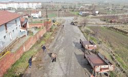 İnönü'de yol tamiri ve temizlik çalışmaları sokak sokak devam ediyor