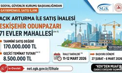 SGK Eskişehir'de Dev Arsa Satışı İçin İhaleye Çıkıyor