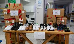 Tider – Flo’dan Odunpazarı Halk Market’e 500 çift ayakkabı bağışı