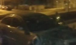 Kontrolden çıkan otomobil ağaca çarparak durabildi